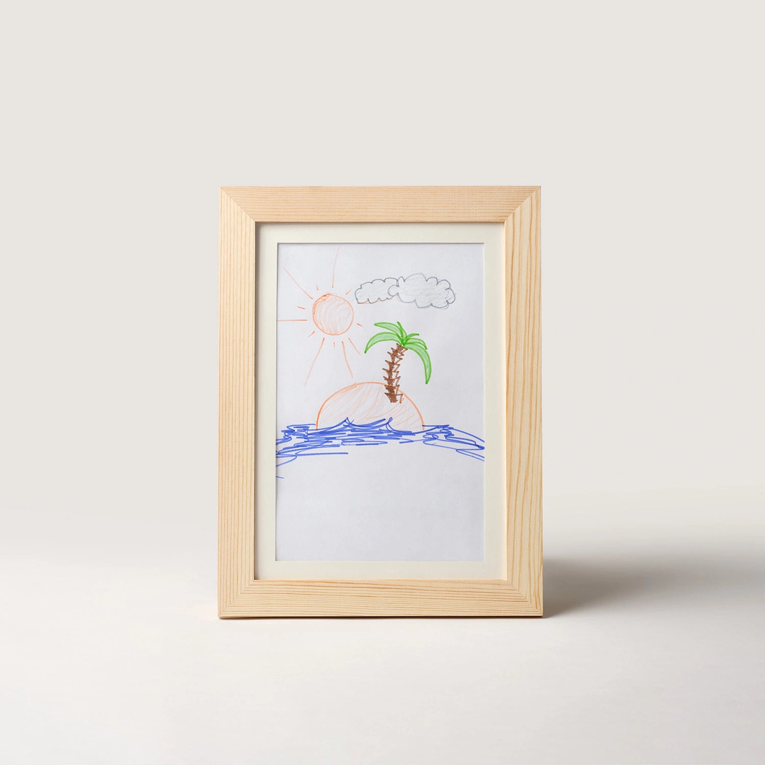 Cadre en bois pour tout-petits