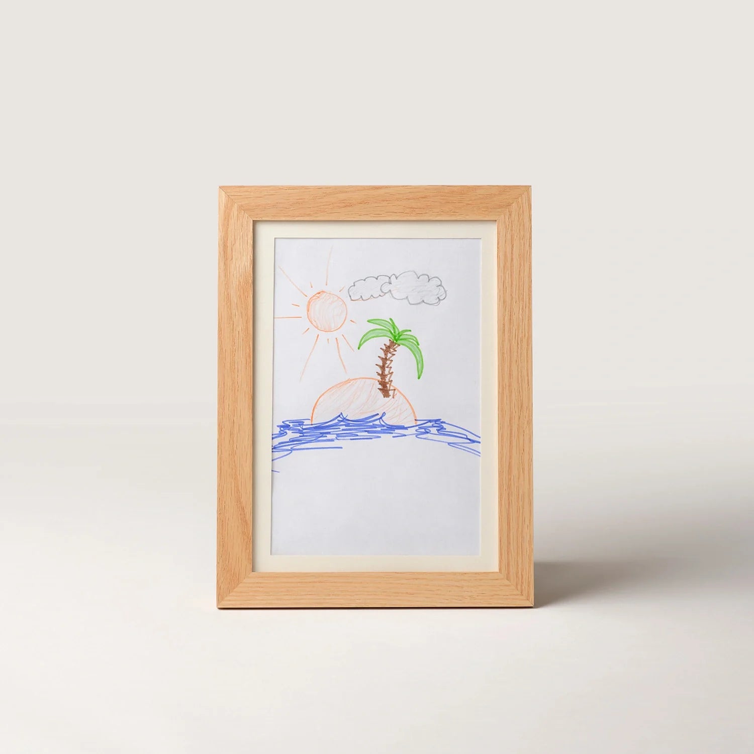 Toddlers Wooden Frame - puukehys massiivimännystä tai tammesta