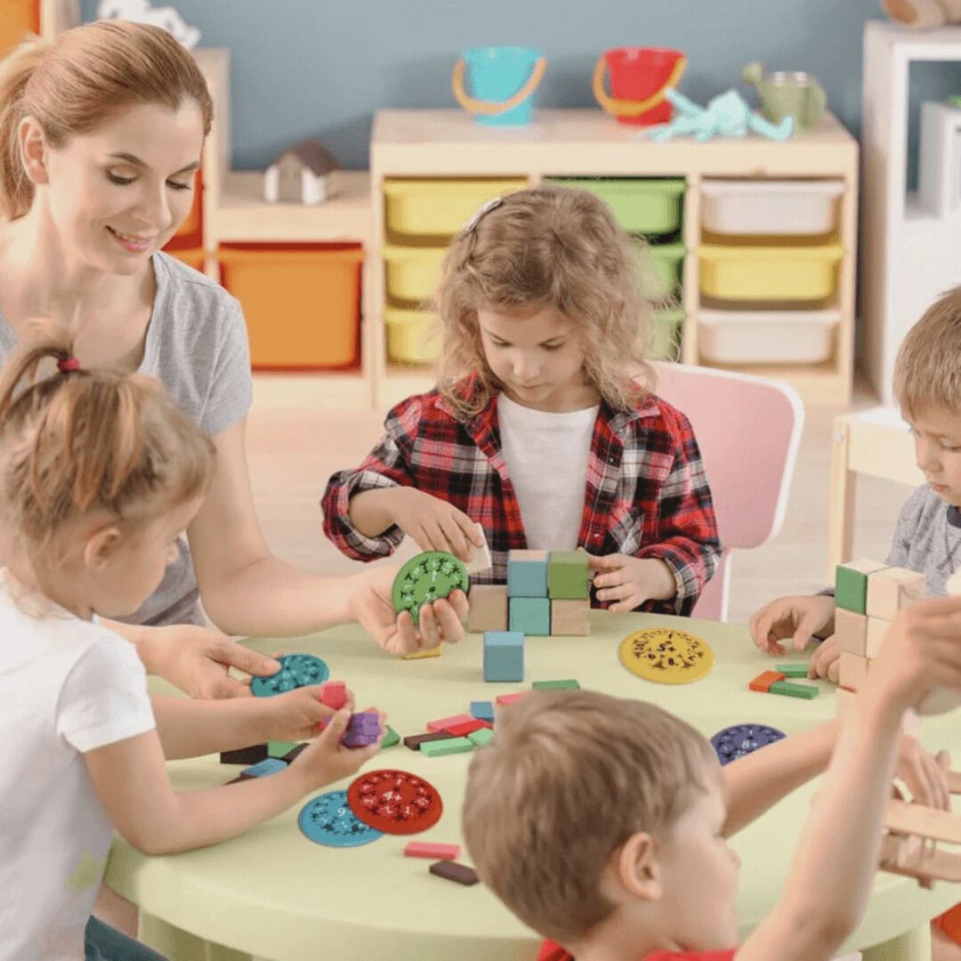 Toddlers Math Fact Fidget Spinners