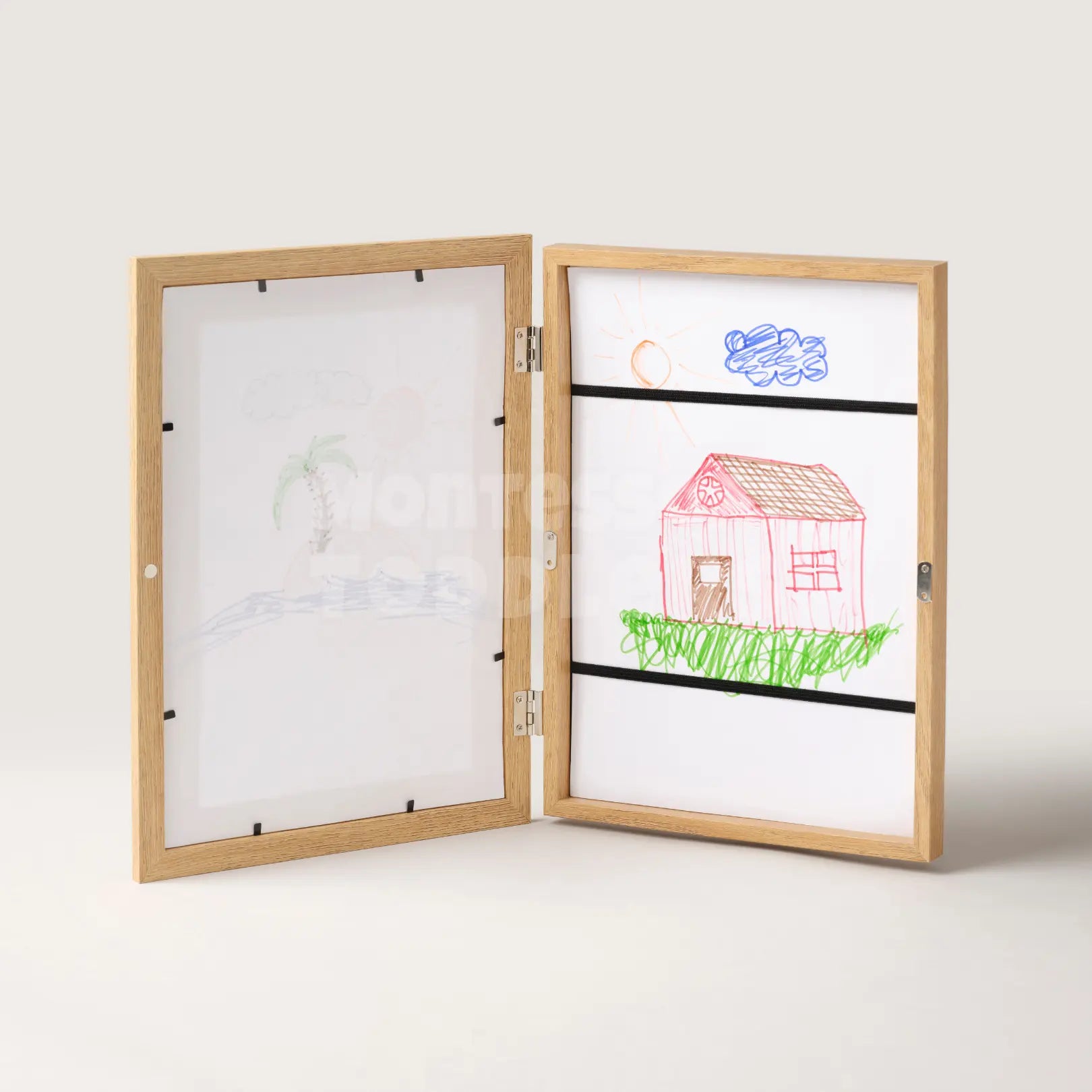 Toddlers Frame – Piirustuskehys, jossa on sisäänrakennettu säilytystila