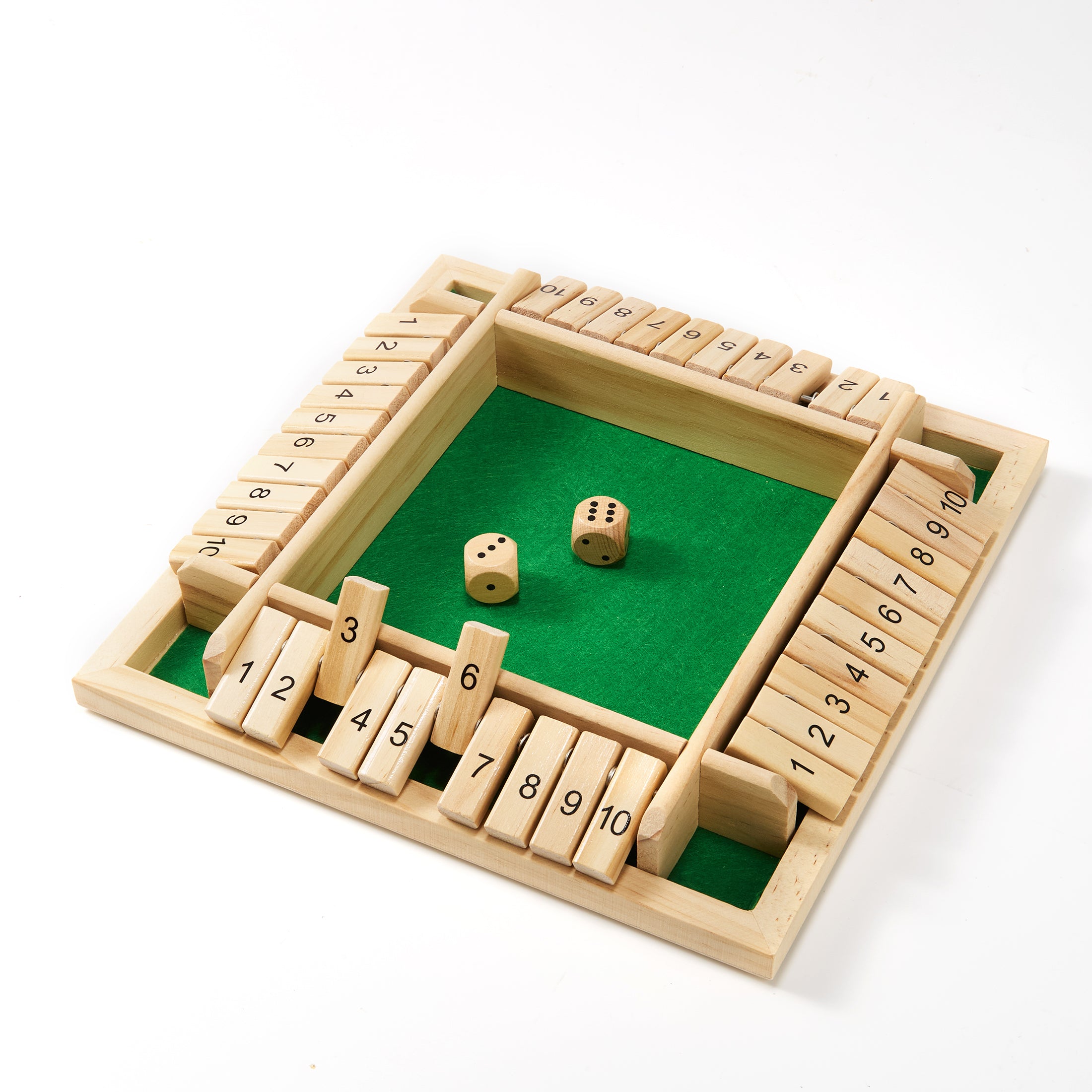 Shut the Box Dice Game – Klassinen laskupeli koko perheelle