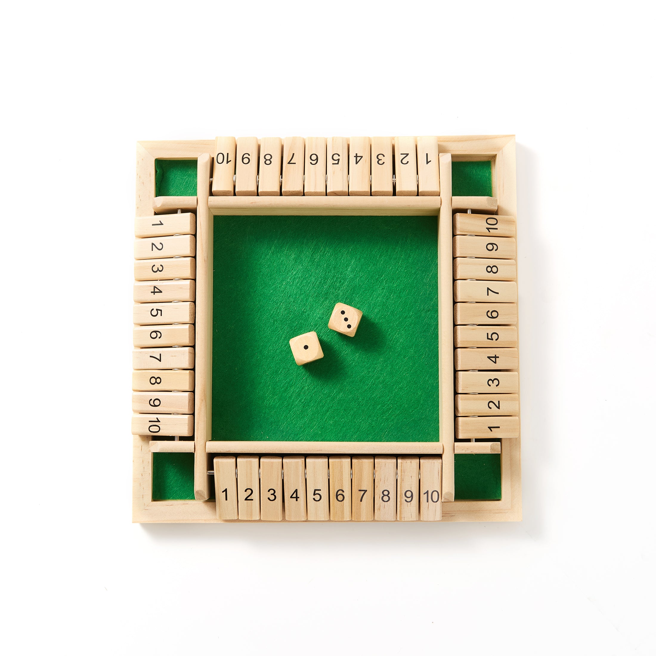 Shut the Box Dice Game – Klassinen laskupeli koko perheelle