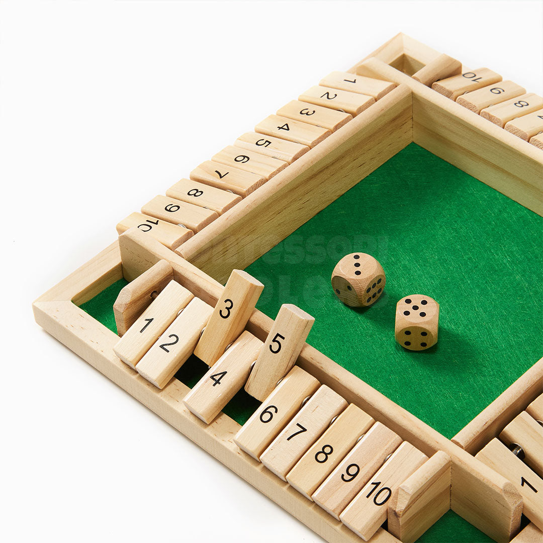 Shut the Box Dice Game – Klassinen laskupeli koko perheelle