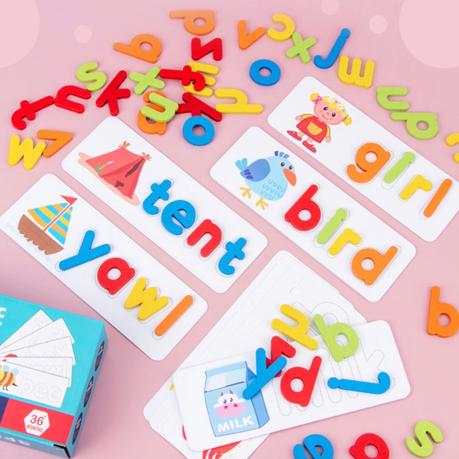 Toddlers Alphabet Puzzle - Spelling starts here!