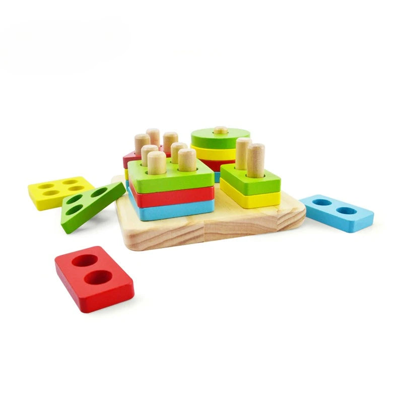 Toddlers Wooden Shape Puzzle