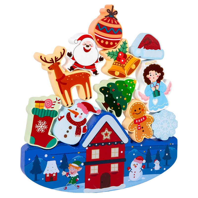 Toddlers Christmas Stacking Game