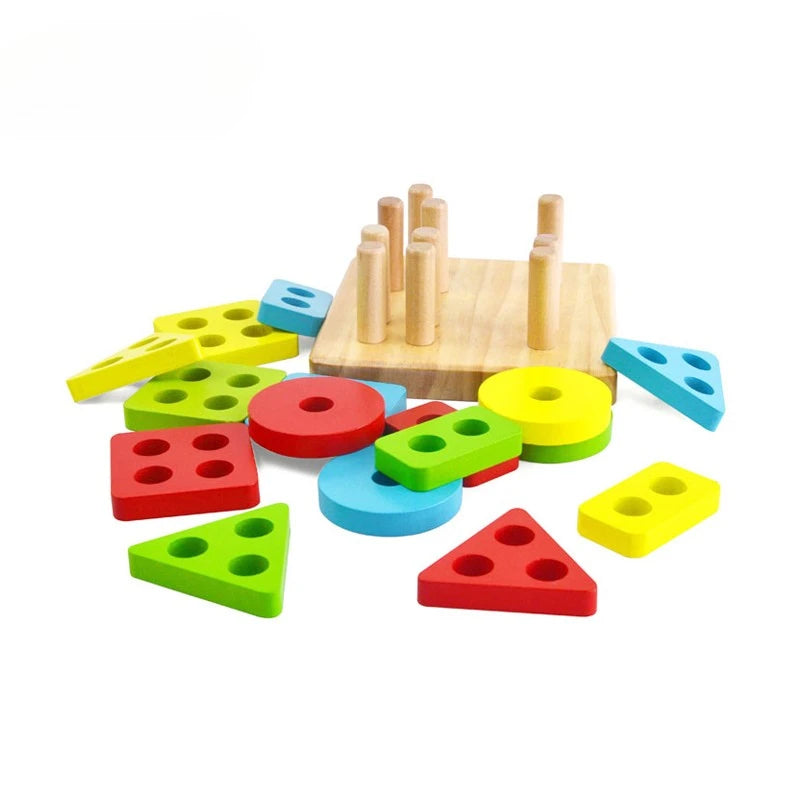 Toddlers Wooden Shape Puzzle