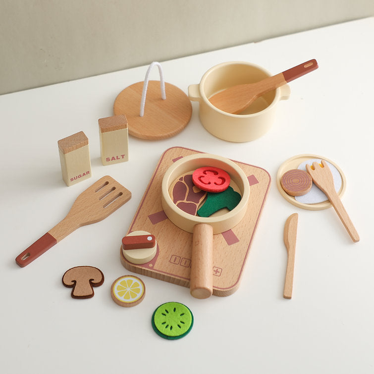 Toddlers Wooden Chef Set – Play Like a Masterchef!