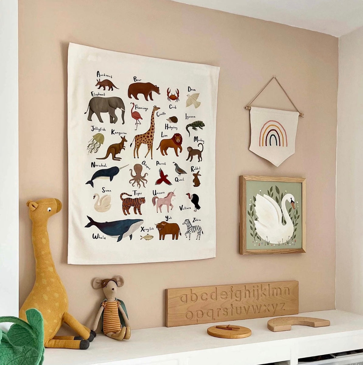 Toddlers Fabric Posters