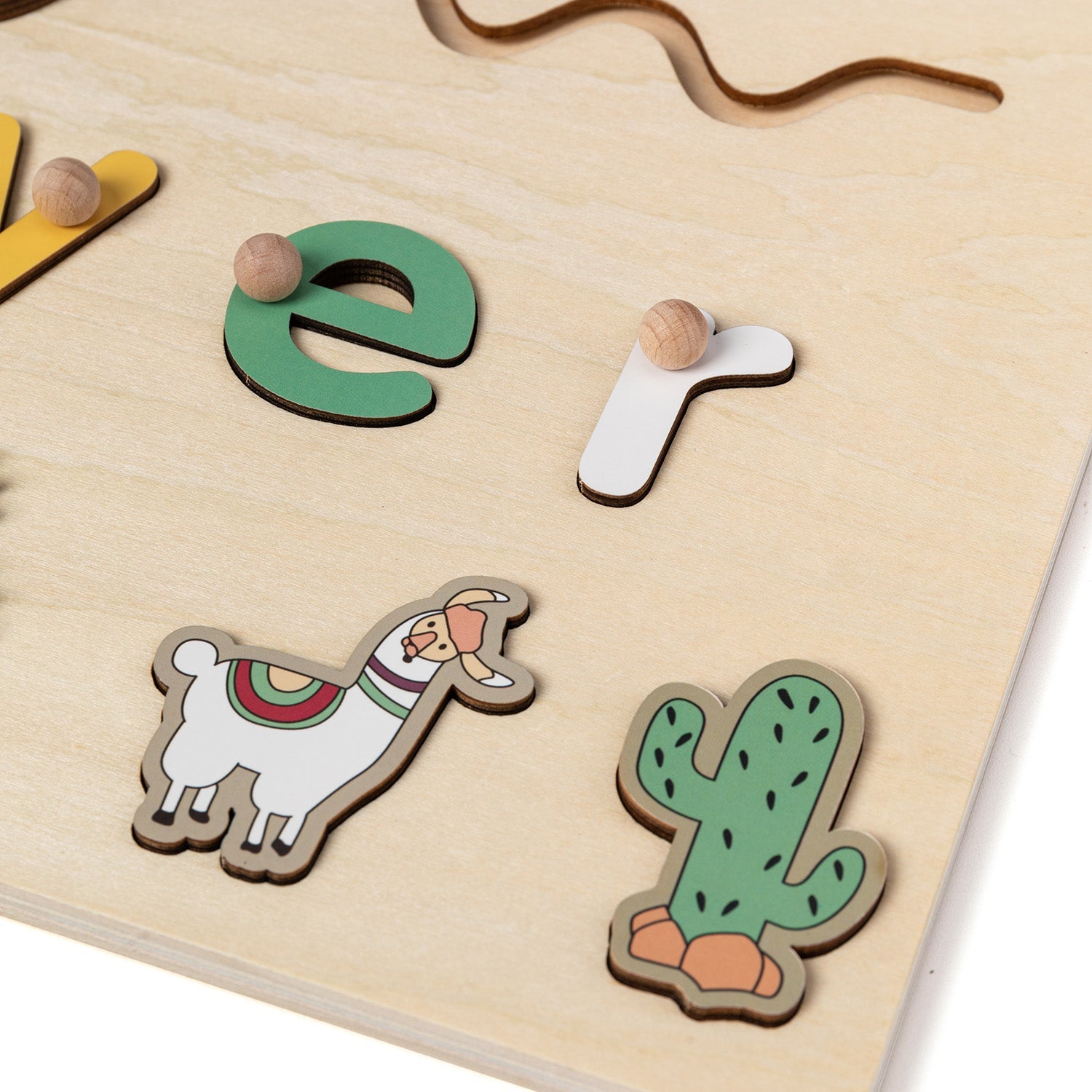 Toddlers Name Puzzle – Yksilöllinen puinen palapeli