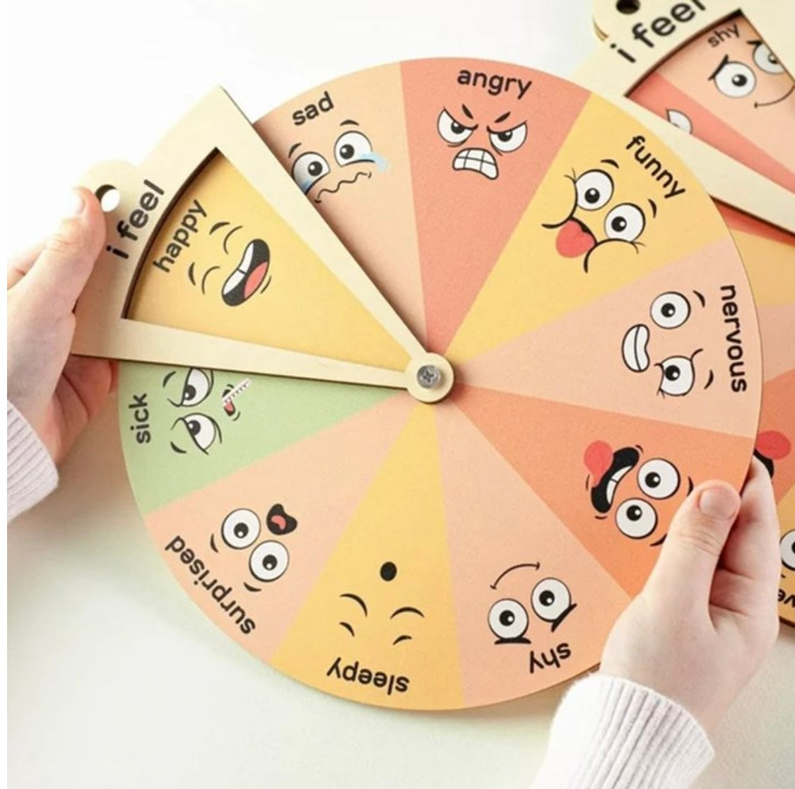 Toddlers Emotion Wheel - Helping kids understand their emotions