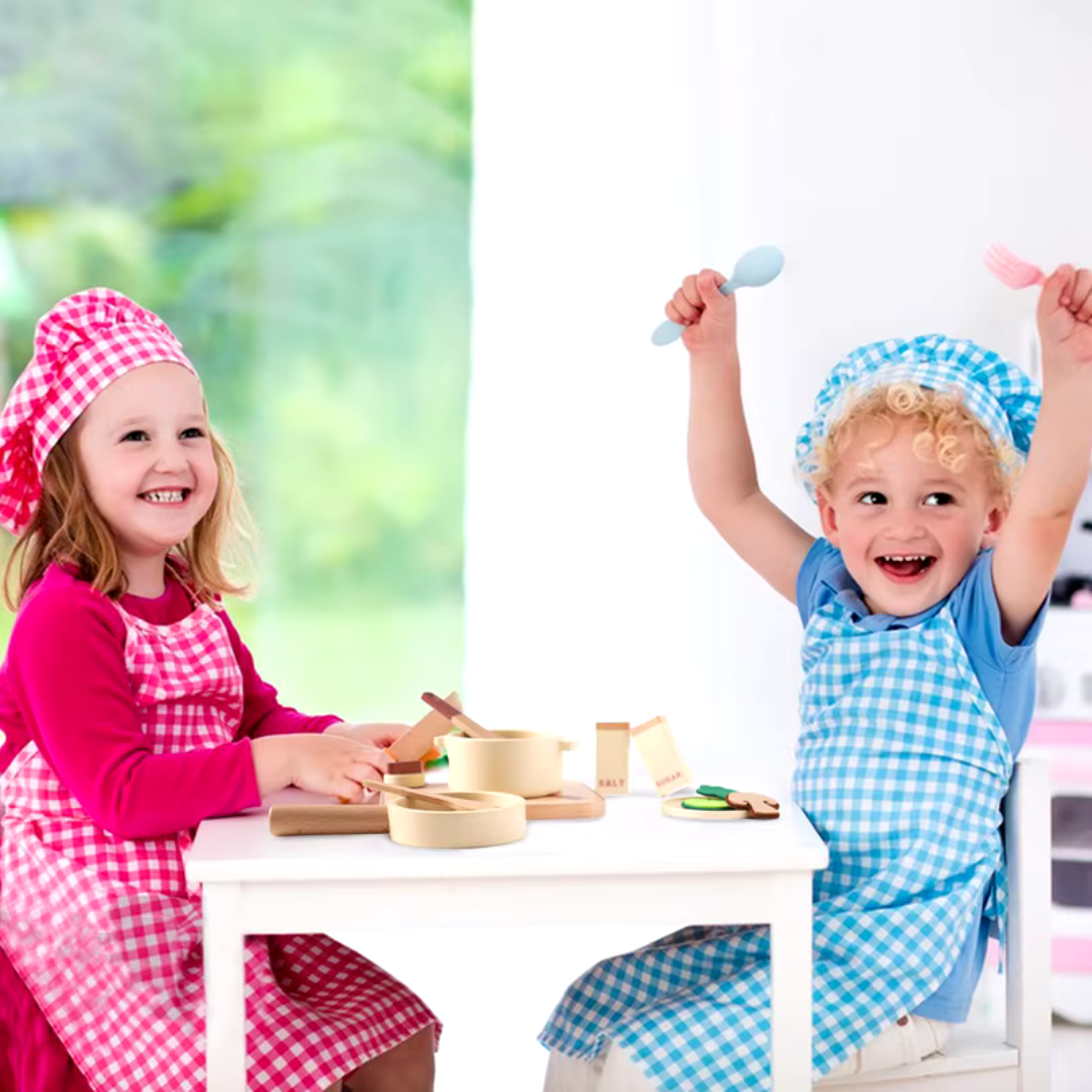 Toddlers Wooden Chef Set – Play Like a Masterchef!