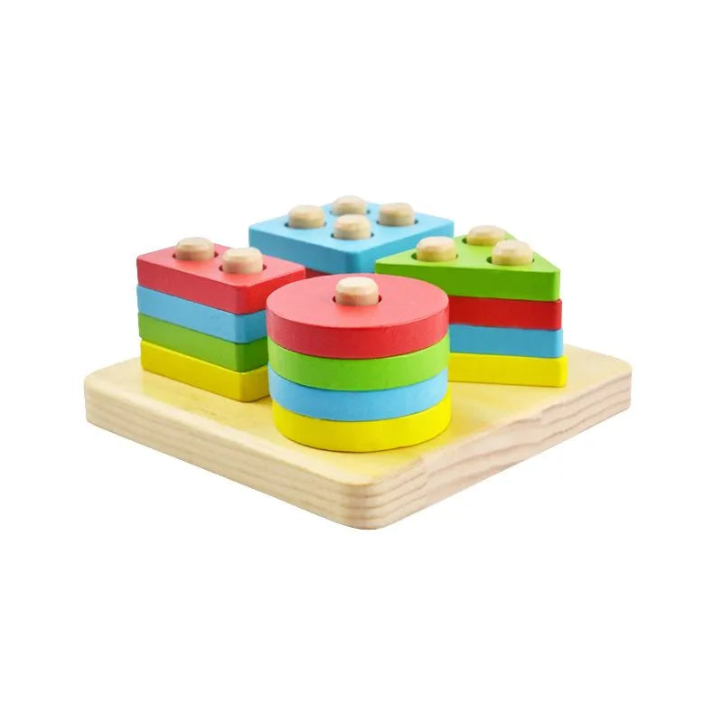 Toddlers Wooden Shape Puzzle
