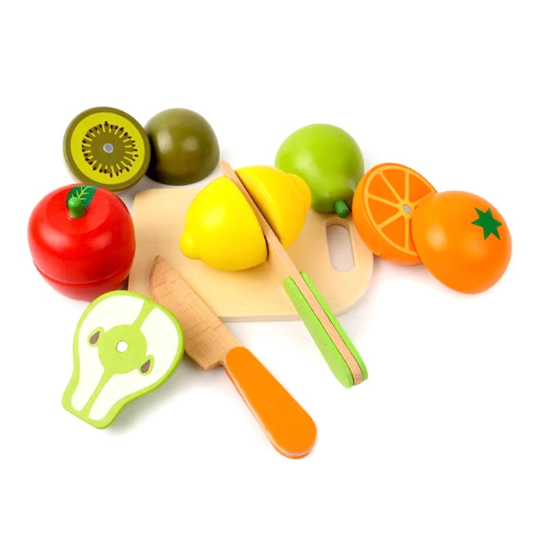 Toddlers Wooden Fruits/Vegetables Set (8pcs)