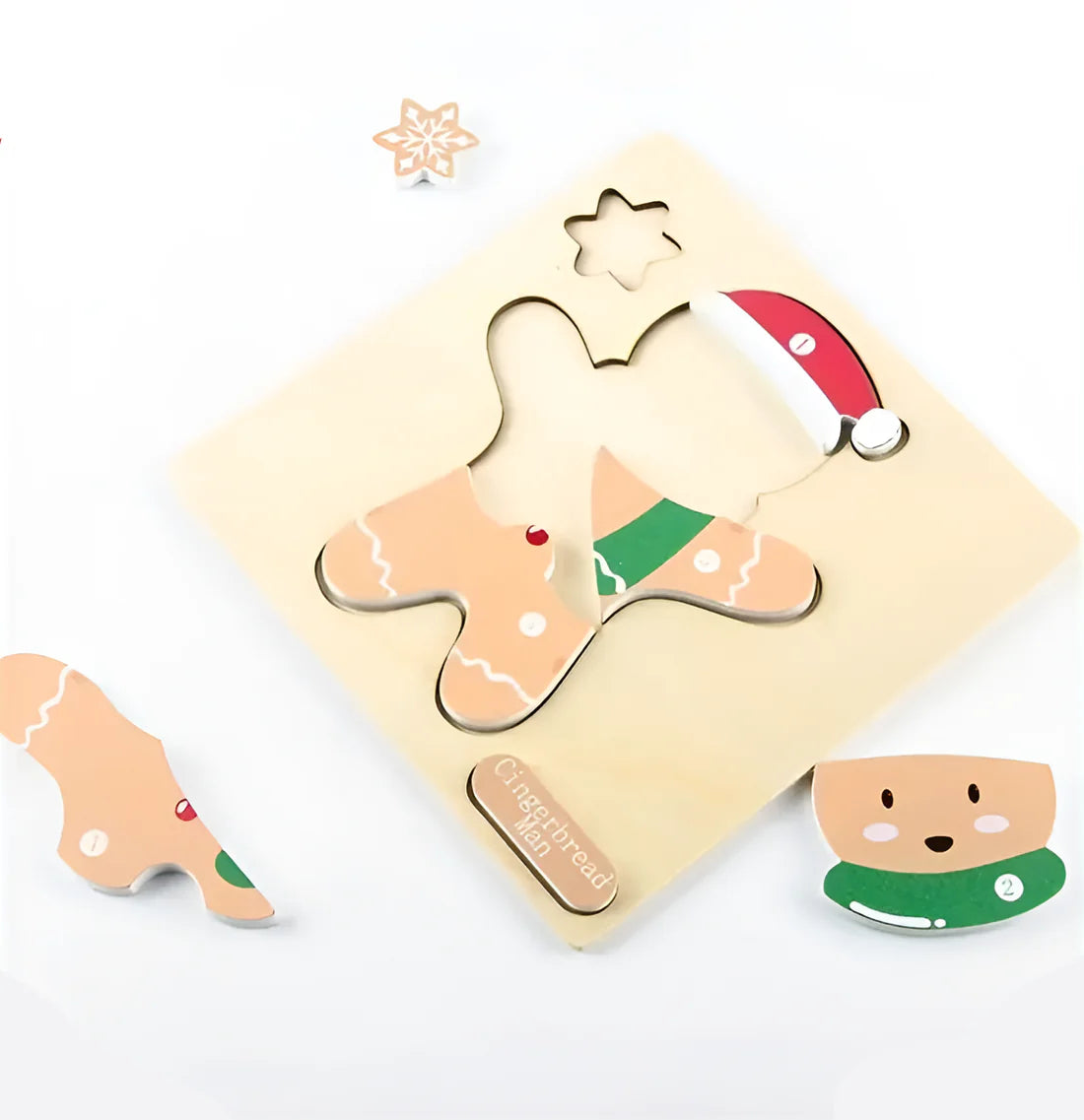 Toddlers Christmas Puzzle - Holiday Fun for Little Hands