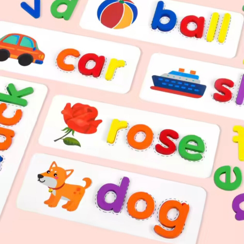 Toddlers Alphabet Puzzle - L’orthographe commence ici !