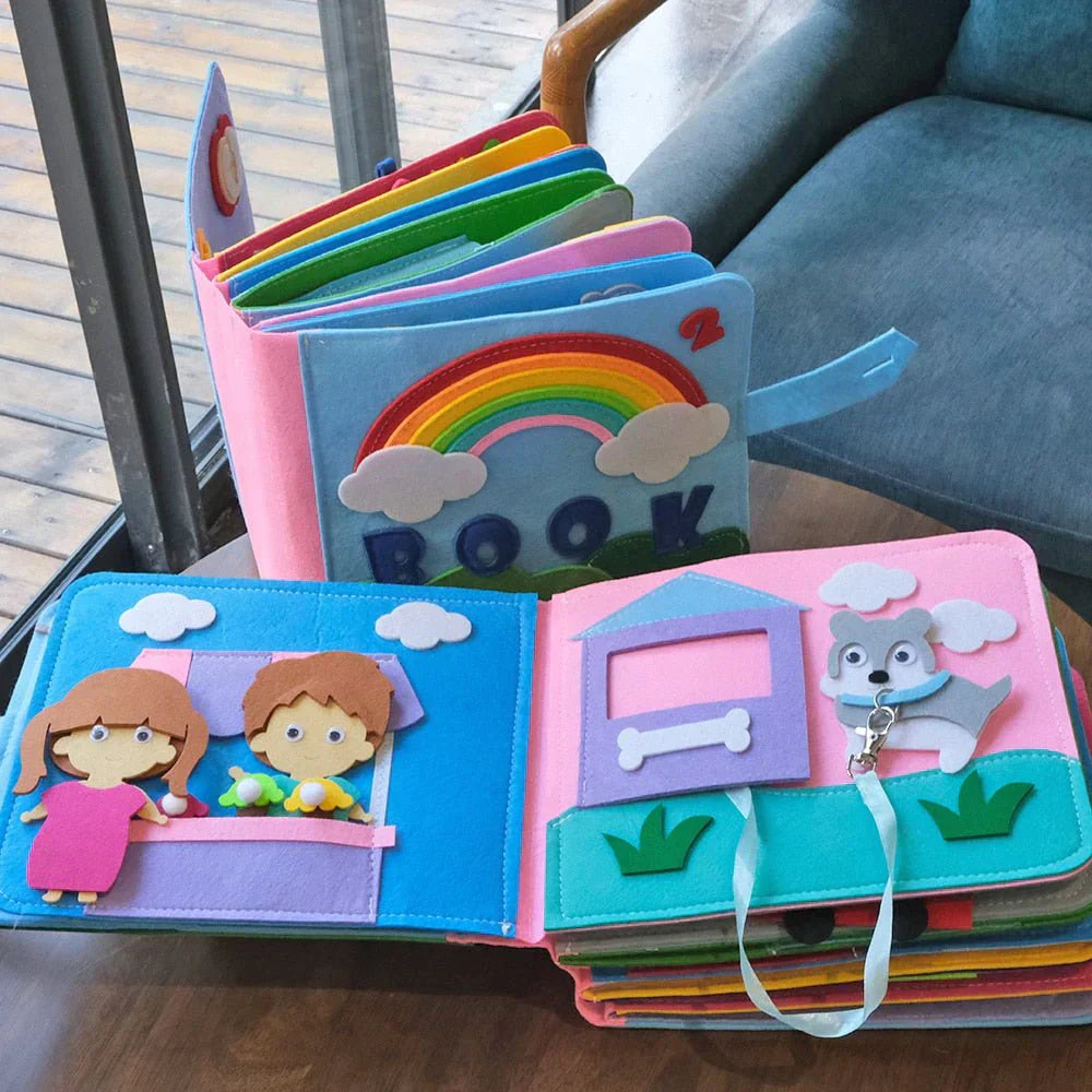 Toddlers Felt Board Book 