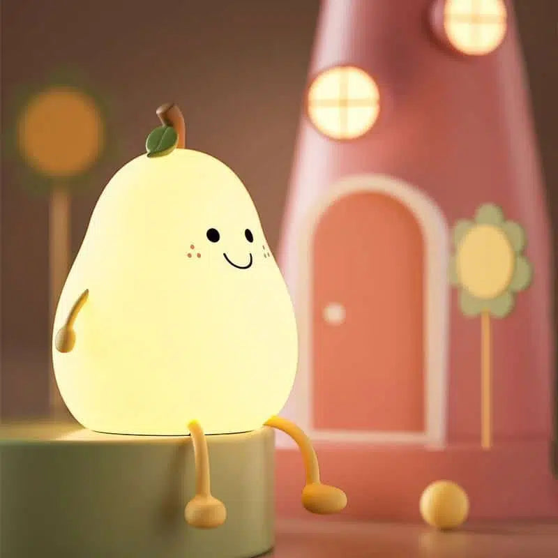 Toddlers Happy Pear Night Light