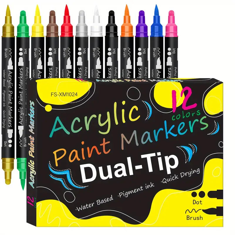 Acrylic Paint Marker 12-set