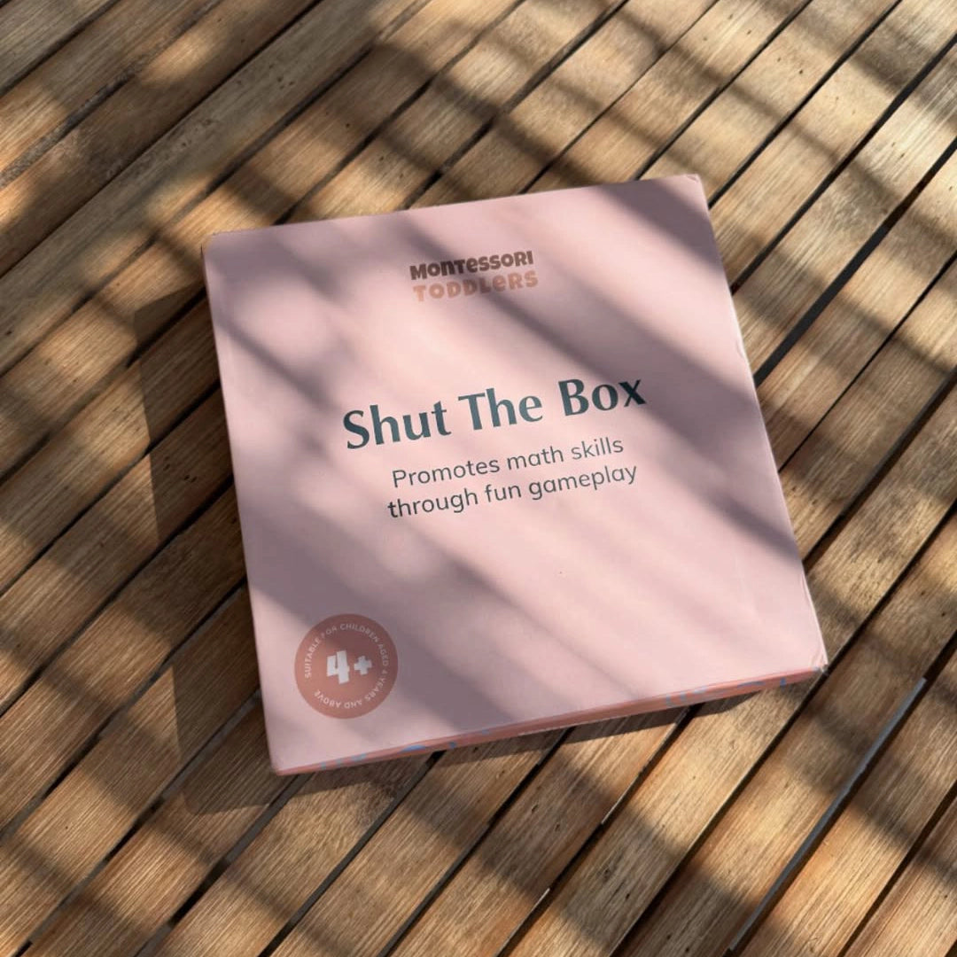 Toddlers Shut the Box Dice Game –– Apprenez les mathématiques en vous amusant