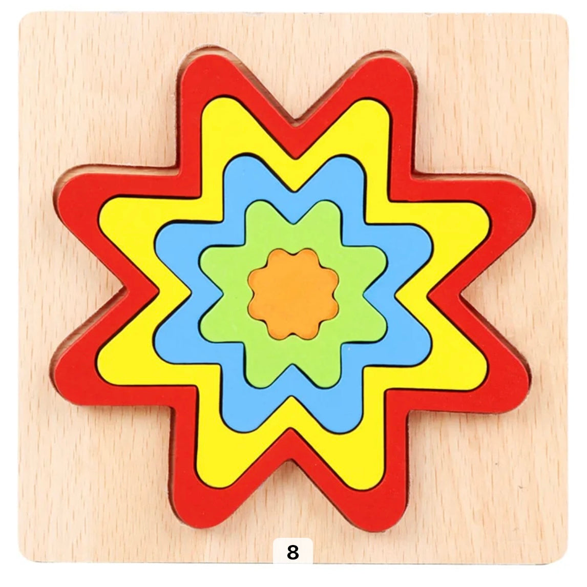 Toddlers Puzzle -  Playful challenge for your child!