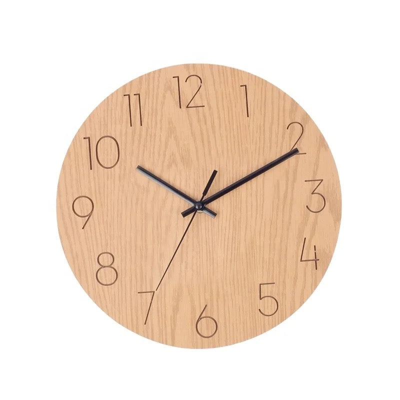 Toddlers Wooden Clock™ - L'horloge en bois pour la chambre des enfants